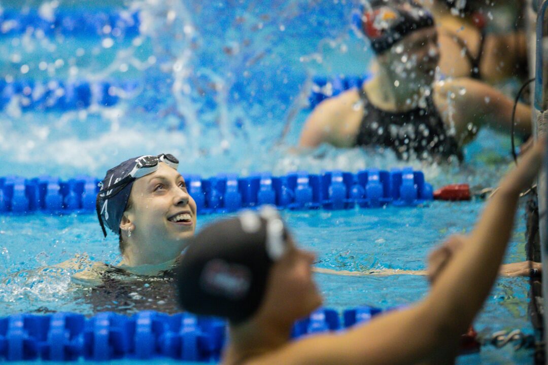Gretchen Walsh Rips New NCAA, American Records in the SCY 50 Free with 20.77 in Prelims