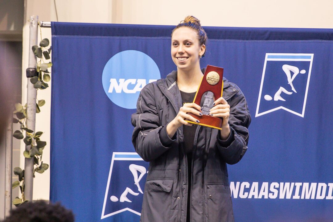 2023 Women’s Division I NCAA Champs: Gretchen Walsh Swims 45.61 100 Free; #2 All-Time