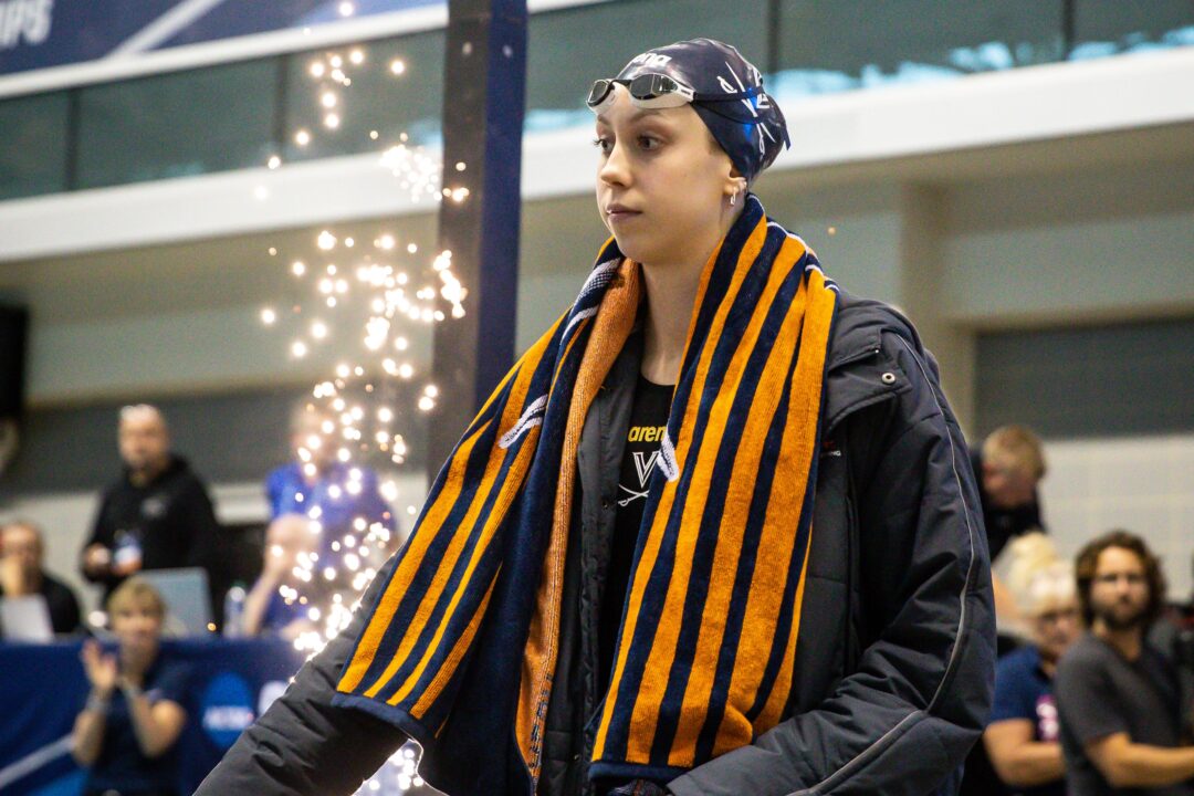 Gretchen Walsh Goes 48.26, Breaks 100 Back NCAA Record By Nearly Half A Second (VIDEO)