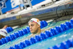 Jordan Crooks Breaks Another SEC Championship Record, This Time in the 100 Free