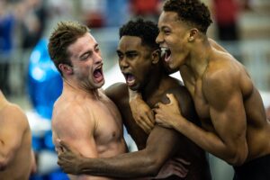Florida Edges Cal In Epic NCAA Finale By .01 As U.S. Open Record Falls In 400 Free Relay