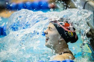 Julia Dennis Swims 21.61 50 Free as Louisville Women Defeat Indiana, IU Men Earn Win