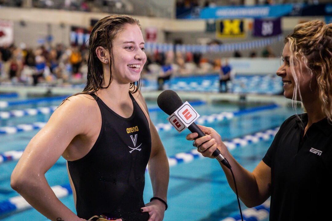 Kate Douglass Talks First Meet as a Pro, Team USA Relay Camp