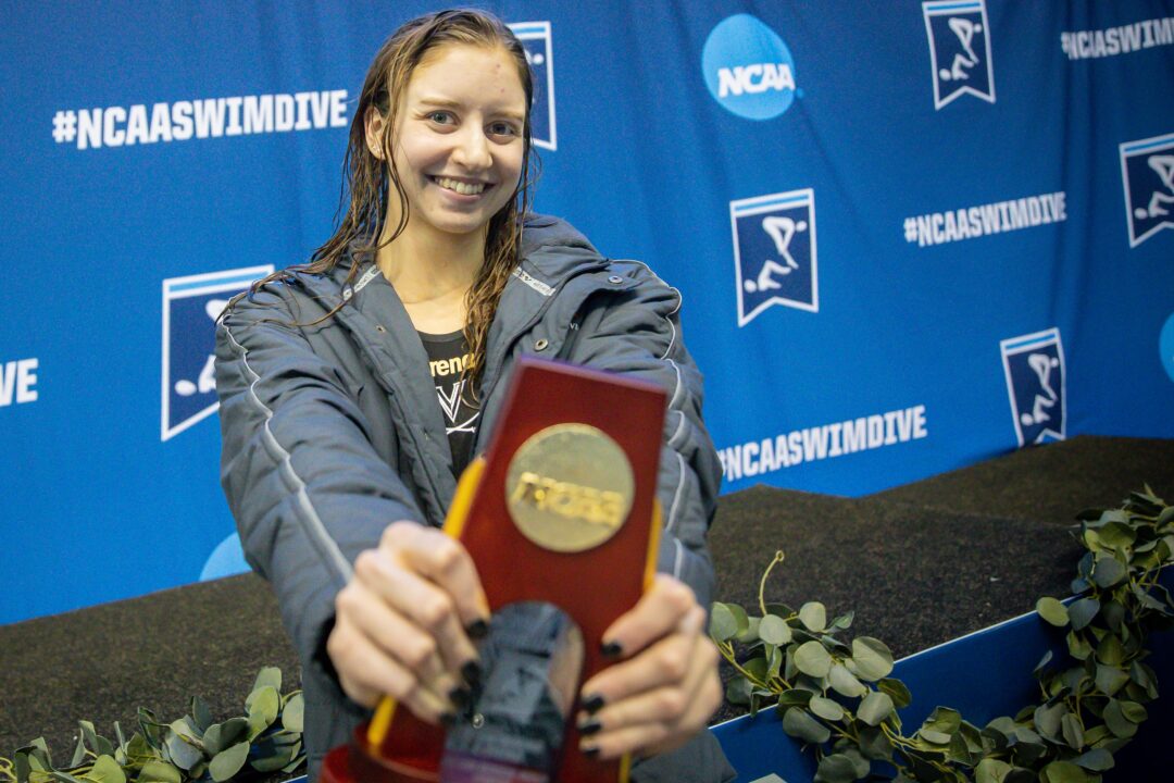 Kate Douglass Named CSCAA Women’s Swimmer Of The Year For The Second Straight Season