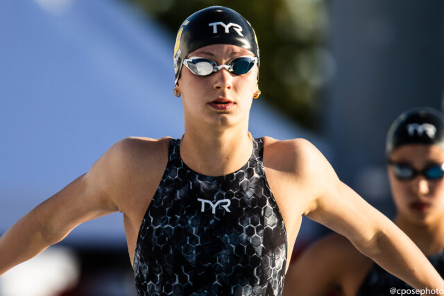 Katie Grimes Seconda Al Mondo E Record Nazionale Di Categoria 400 Misti