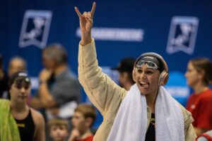 Kelly Pash on Longhorn Dominance in 200 Fly: “Tonight, in the race, is how we train”