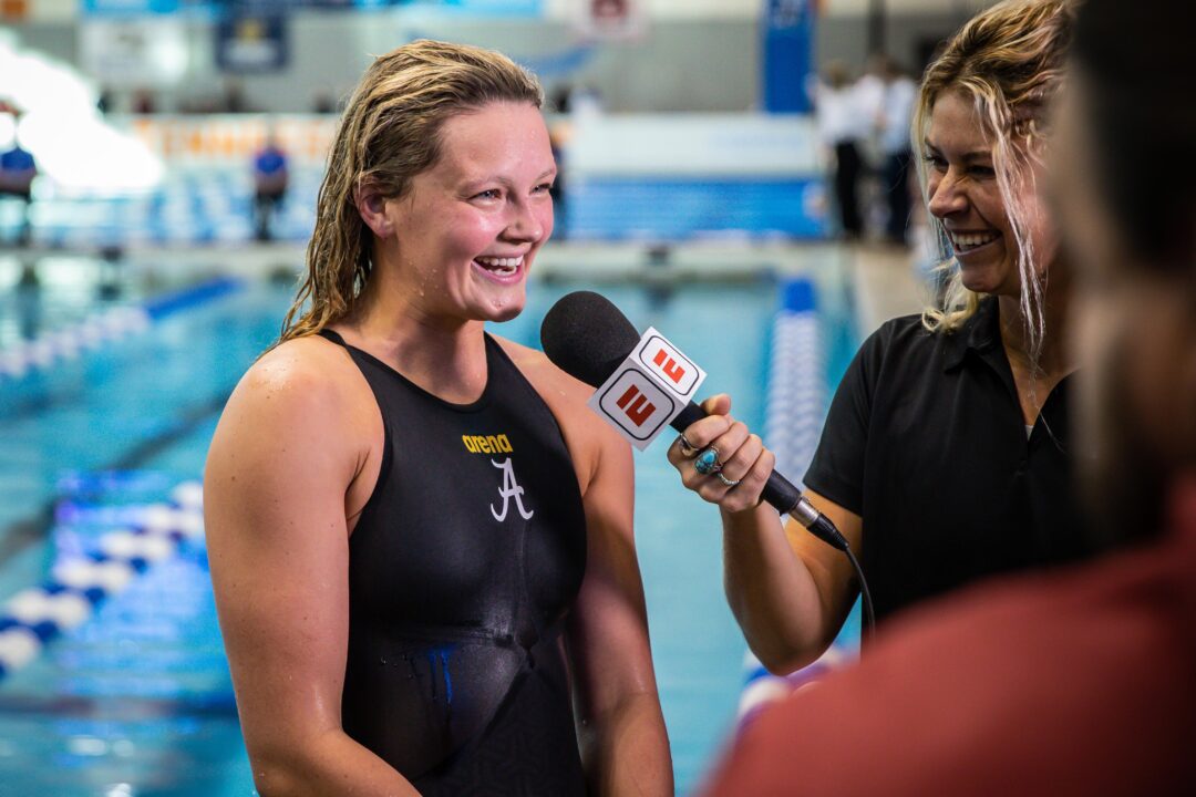 Kensey McMahon on Her Impact on ‘Bama Swimming : “Being the Rising Tide”