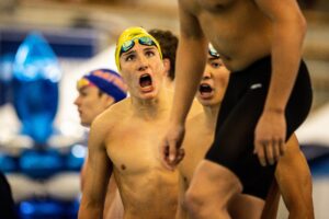 Cal’s Lucas Henveaux Time Trials 400 IM on Thursday at ACC Championships