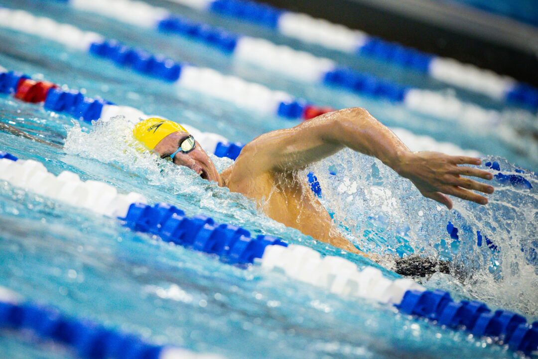 Lucas Henveaux Rips Pool Record 4:11.1 500 FR in Return to Cal; Golden Bears Roll USC