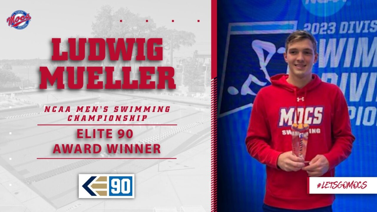 Florida Southern’s Ludwig Mueller Wins Elite 90 Award For Men’s Division II NCAAs