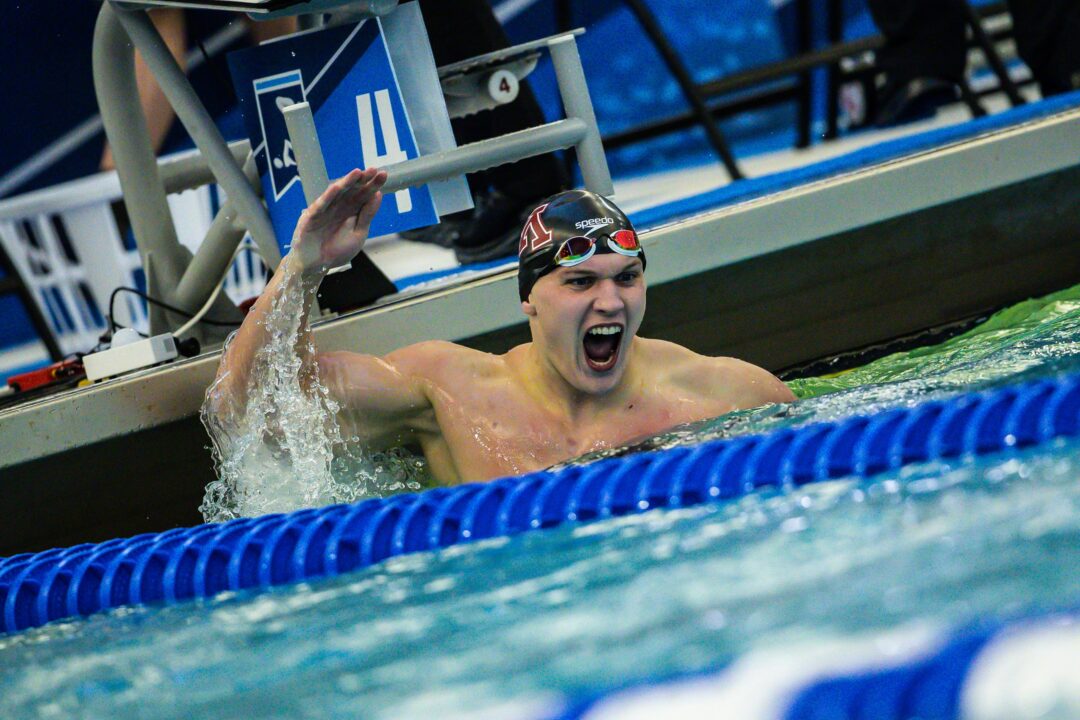 Four-Time NCAA Champion Max McHugh Announces His Retirement From Swimming