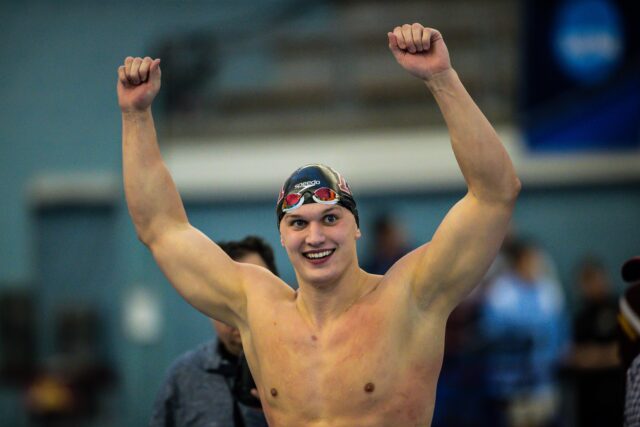 Storybook Ending: Max McHugh Pulls Off 100 Breast Three-Peat In Front Of Home Crowd