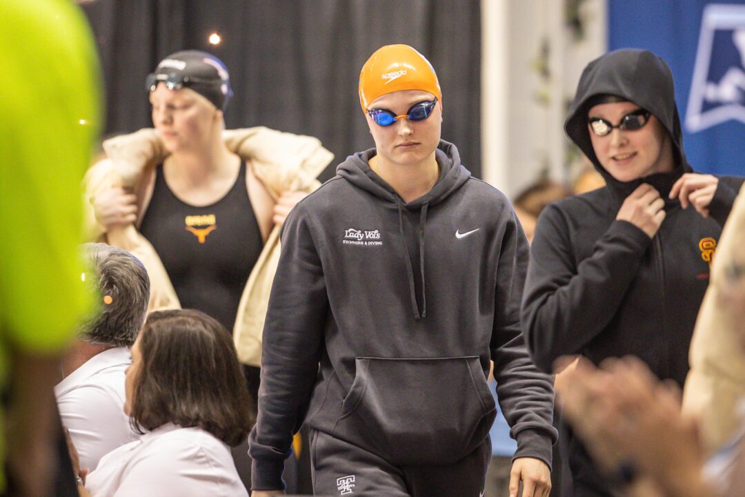 Mona McSharry Splits 55.95 Breast on Tennessee Medley Relay; 2nd-Fastest in History