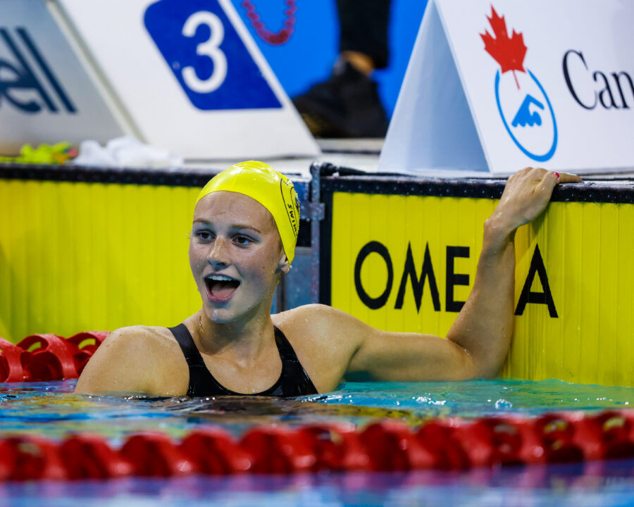 Summer McIntosh Crushes World Junior, Canadian Records with 2:06.89 in 200 IM
