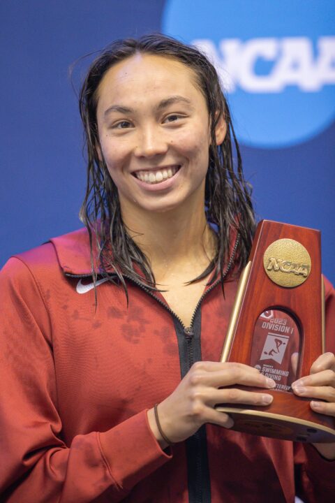 Torri Huske Chooses the 200 IM Over the 50 Free for Day 2 of NCAA Championships