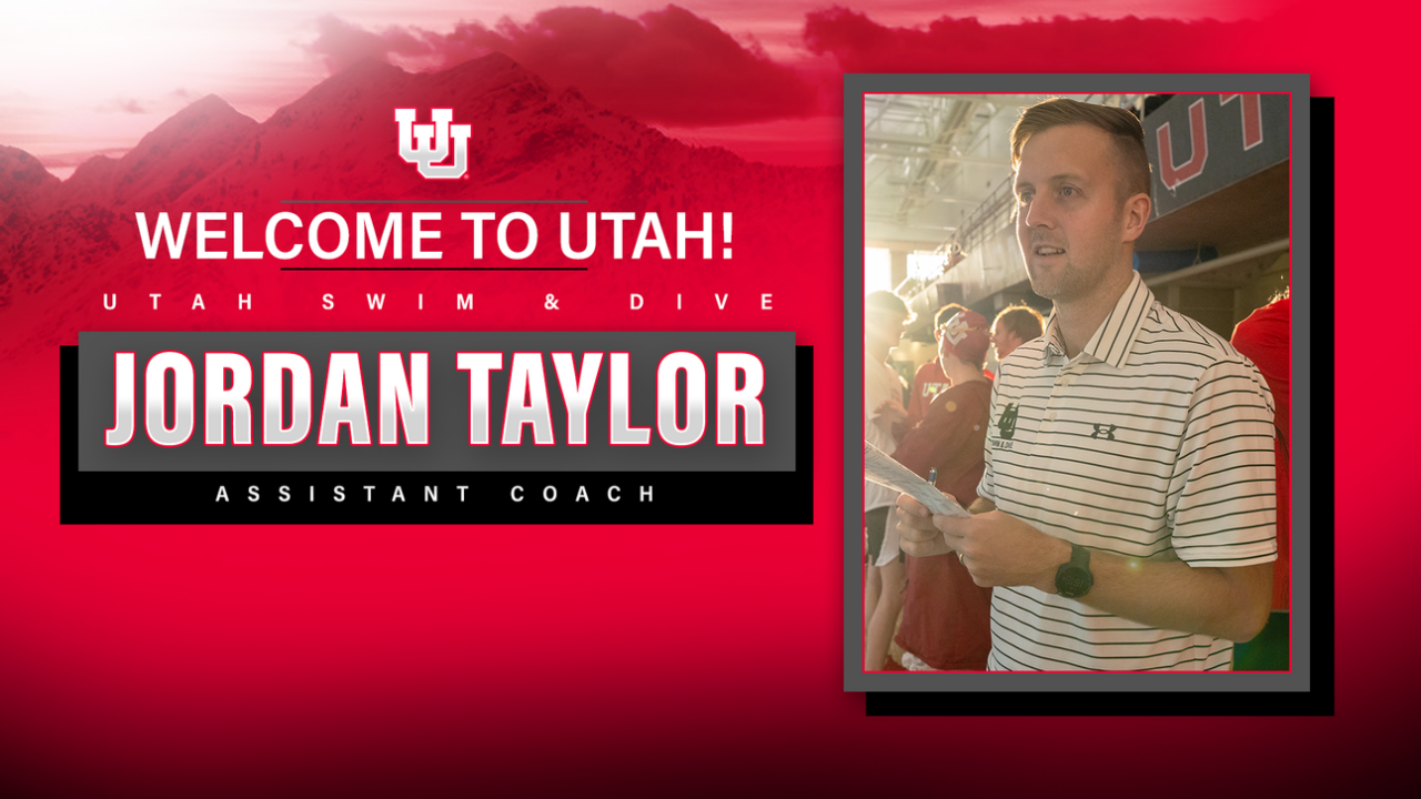 Utah Hires Carson-Newman Head Coach Jordan Taylor as New Swimming Assistant