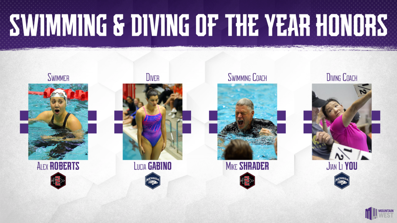 Mountain West Announces 2023 Women’s Swimming & Diving of the Year Honors