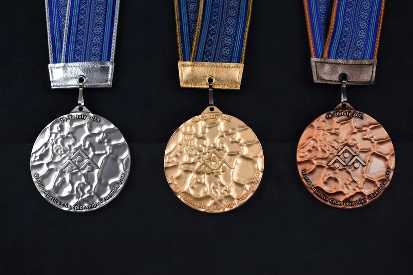 World Aquatics Unveils Medals For 2023 World Championships In Fukuoka