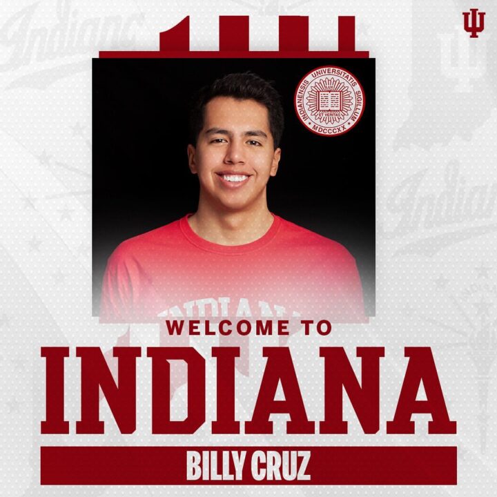 Former Junior College Champion Billy Cruz Transfers to Indiana