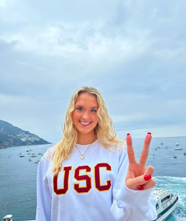 Sophia Kudryashova Transfers From Michigan To USC With Time Nearing NCAA Qualification
