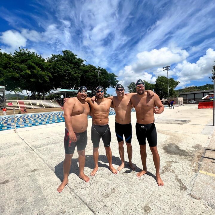 Four Brothers Make Relay History At Puerto Rico Masters Swimming League Championships