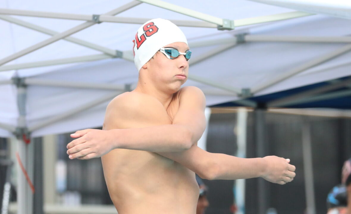 Luka Mijatovic Smashes His Own 13-14 NAG Record With a 3:53.19 in 400 Freestyle