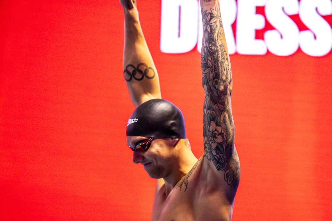 WATCH: Caeleb Dressel Talks to Press for First Time Since 2022 Worlds (FULL INTERVIEW)