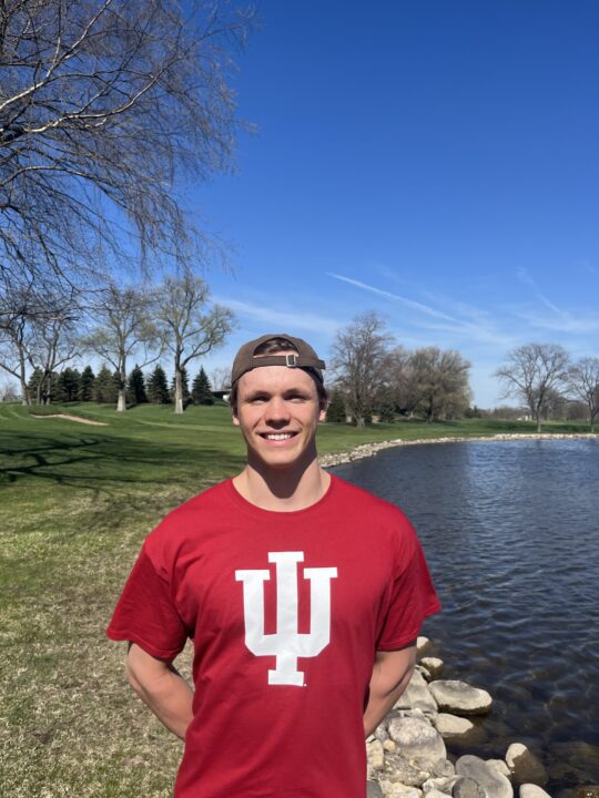 Juniors Qualifier Vidar Carlbaum Commits to Swim for Indiana in Fall of 2023
