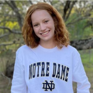 Deaf World Record Holder Carli Cronk Commits to Notre Dame With Team Leading Times