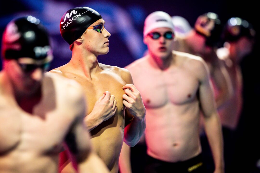 Carson Foster: “I swim my best races when I’m next to Leon”