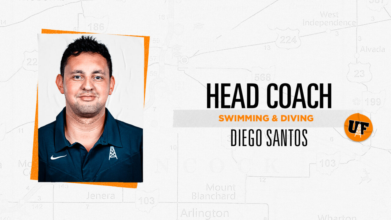 Diego Santos Named Findlay University Head Swim & Dive Coach