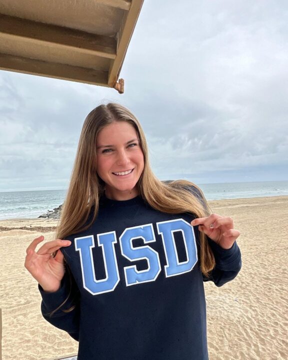 Breaststroker Elise Sullivan Sends Commitment To The University of San Diego (2023)