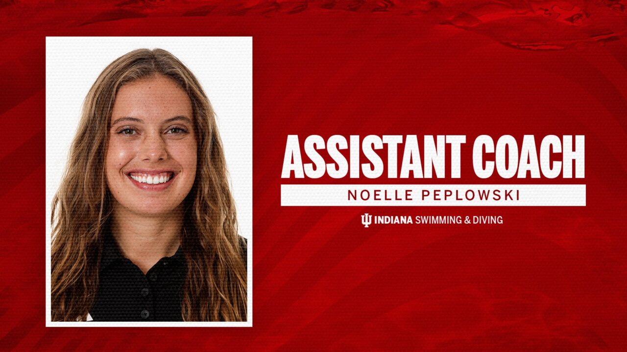 Indiana Hires 2023 Big Ten Champion Noelle Peplowski as Assistant Coach