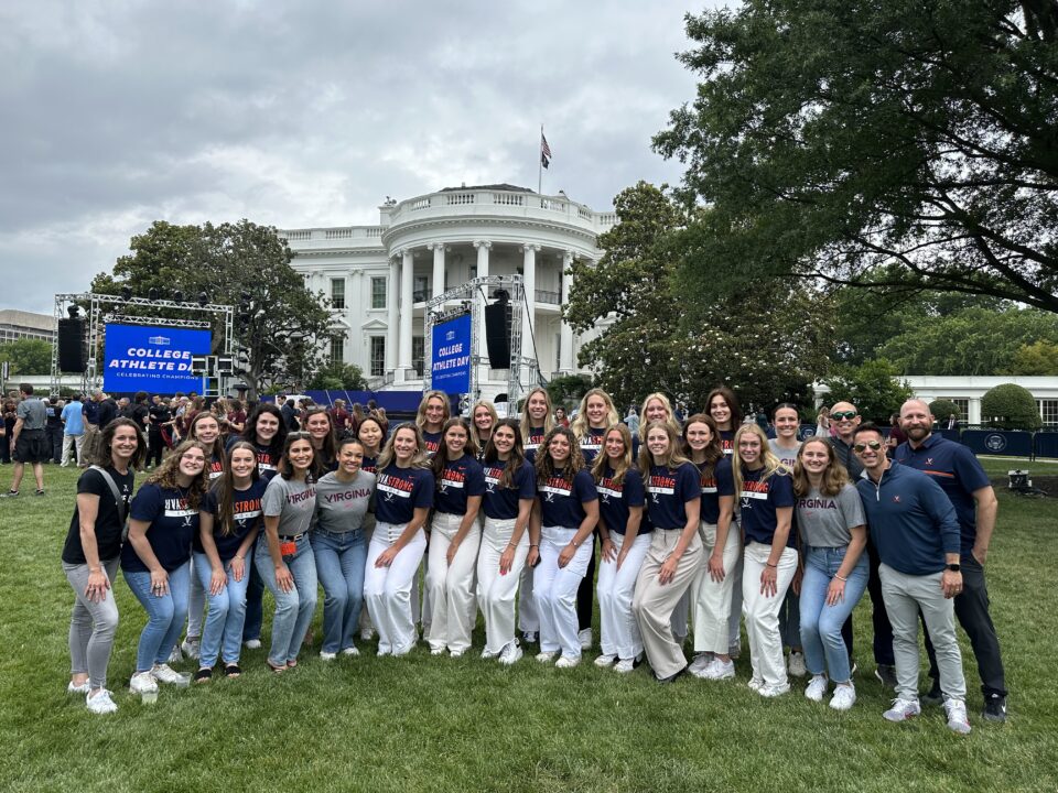 Four NCAA Championship Swimming & Diving Teams Traveled to The White House on Monday