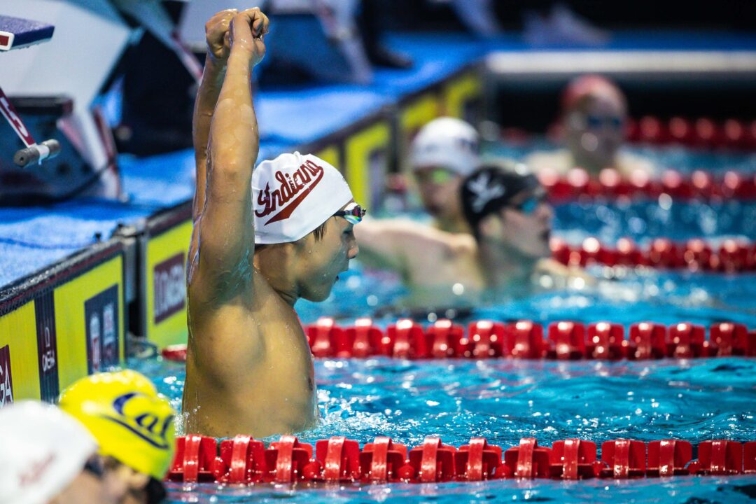 Indiana’s Jassen Yep Named Big Ten Men’s Swimmer of the Week