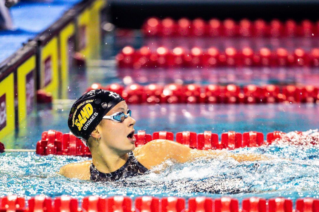 Katie Grimes Drops 400 Freestyle, Isabel Ivey Out of 100 Backstroke ‘B’ Final