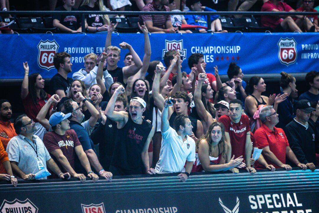 2024 ACC Championships: NC State Men Go 1:14.44 to Break American Record in 200 Free Relay