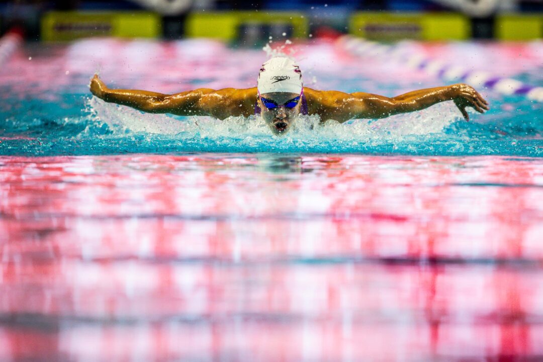 #3 Seed Regan Smith Declares False Start In Prelims of 100 Butterfly at US World Trials