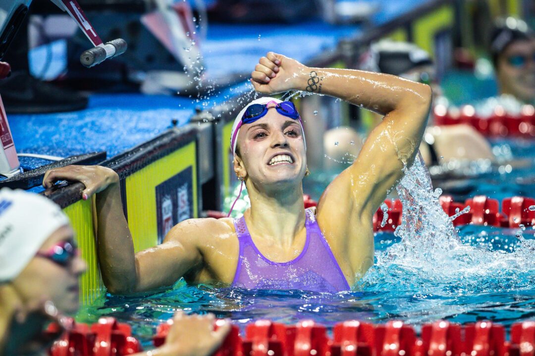 WATCH: Regan Smith’s Reaction to Swimming 2:03 200 Back for the First Time in 4 Years