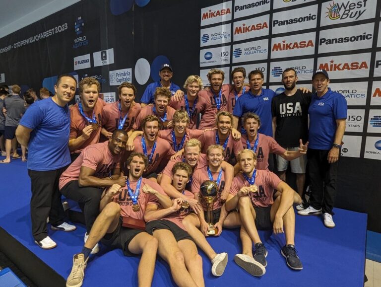 USA Men Win FirstEver Medal At Junior World Water Polo Championships