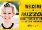 12-Time NCAA All-American Maddy Banic Joins Mizzou Swim & Dive Staff as Assistant Coach