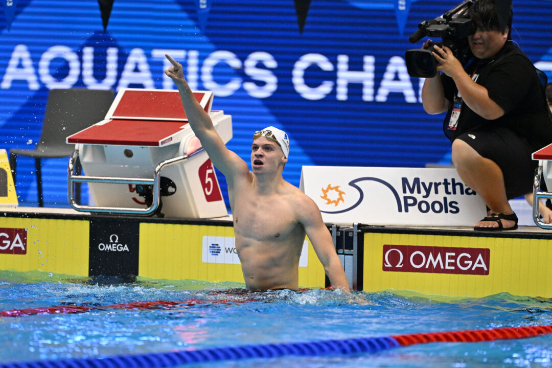 2024 Olympic Previews: The Sky’s the Limit in 400 IM for Marchand, but Battle Brews for 3rd