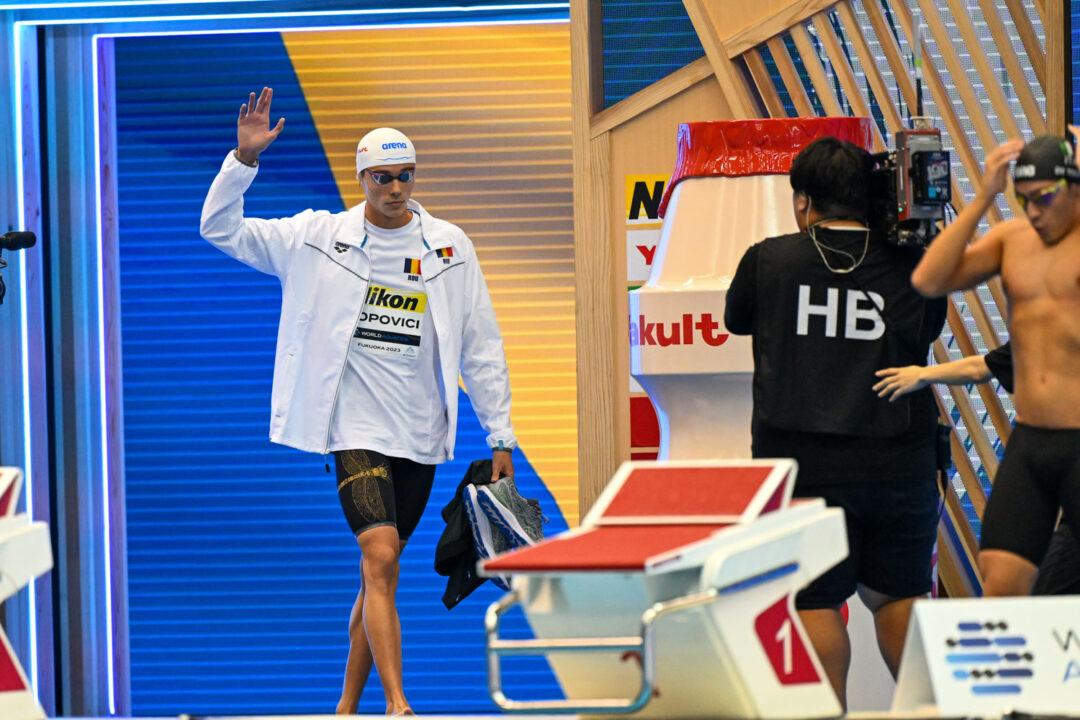 2023 World Championships Day 3 Finals Preview: Popovici Ready to Defend 200 Free Title