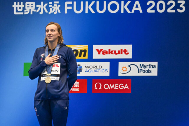 Fukuoka23 July25 FinalsLEDECKY Katie075 Campeonato Mundial de Natación 2023: Bóveda de fotos del día 3