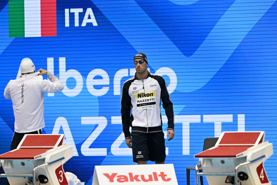 World Cup Toronto-Finali Secondo Giorno: Alberto Razzetti Argento Nei 200 Farfalla