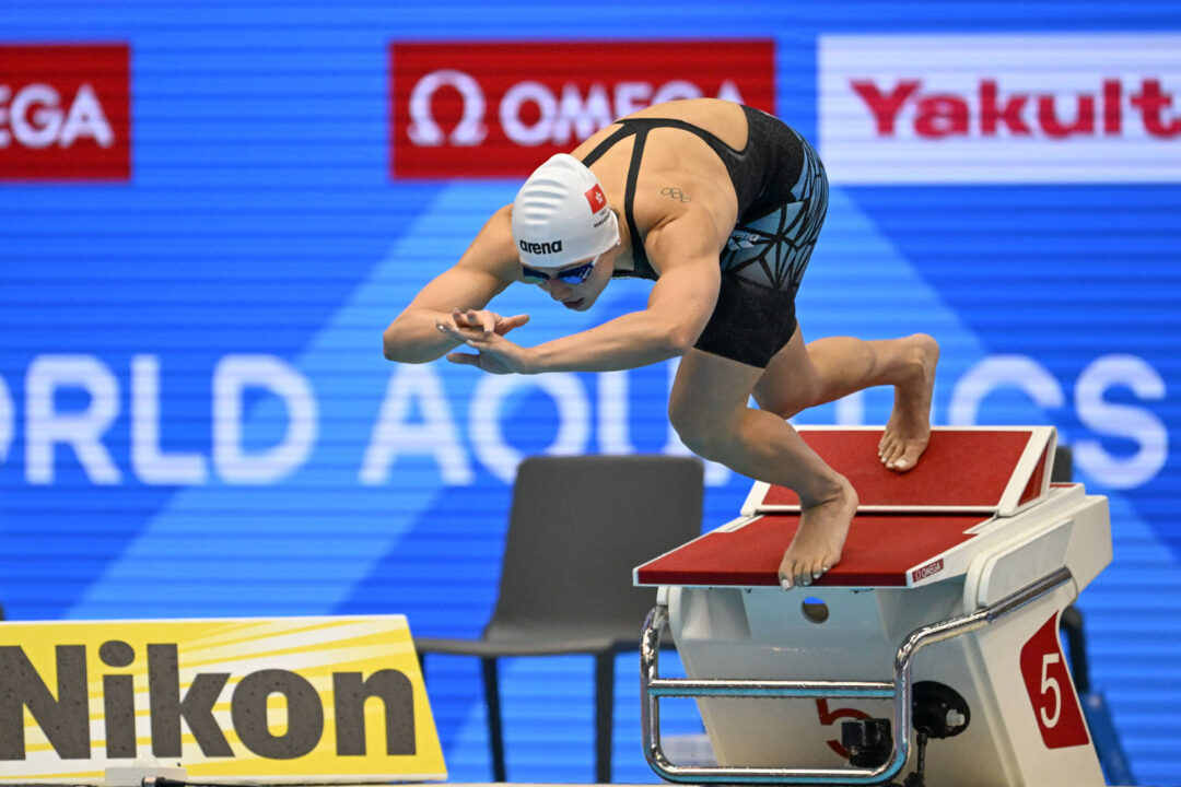 Siobhan Haughey Fires Off Pre-Asian Games 24.44 50 Free National Record