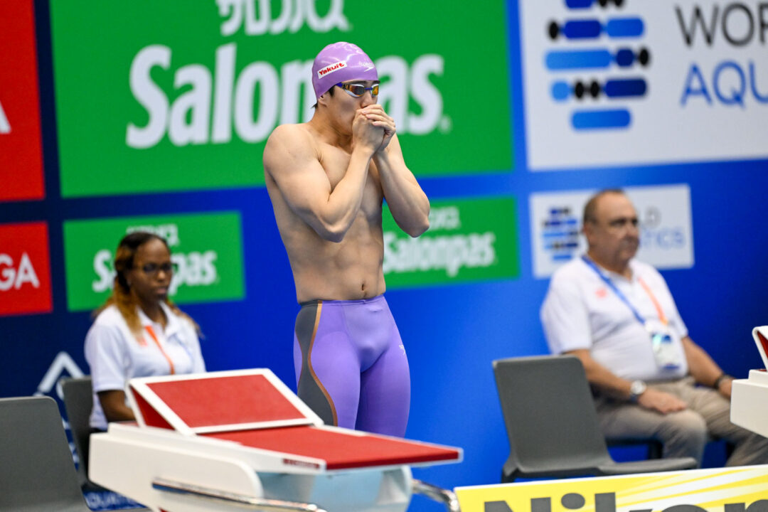 Sun Jiajun Record Asiatico Nei 50 Metri Rana Maschili