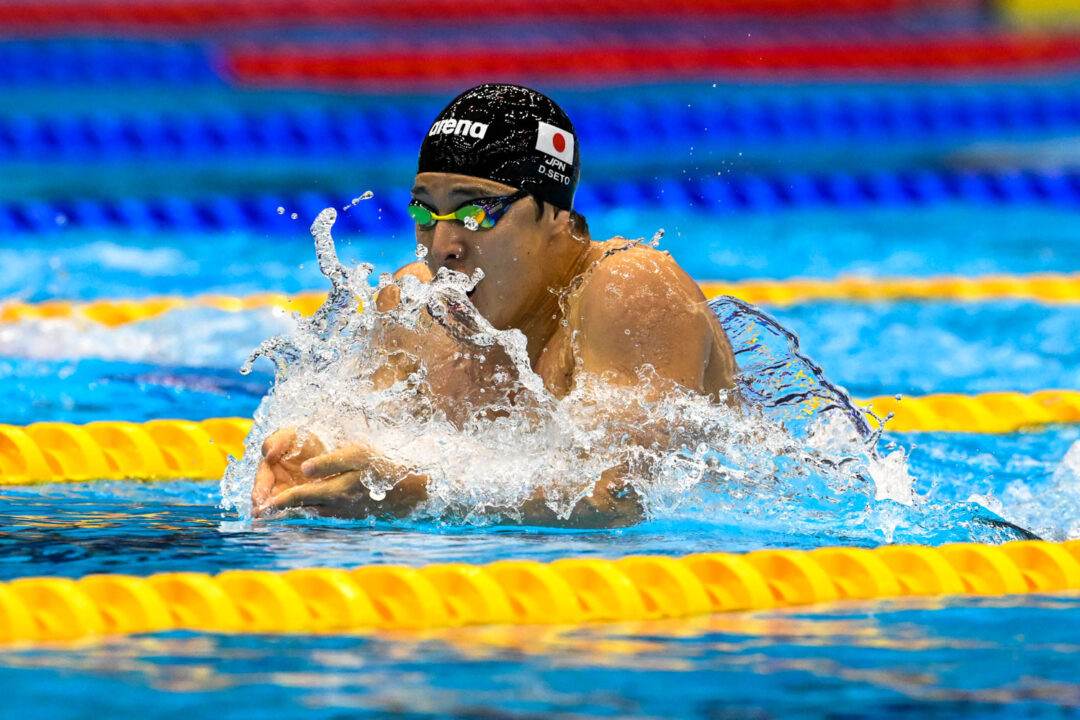 Daiya Seto Stays Home From Training Camp, Still Expected To Race At Asian Games
