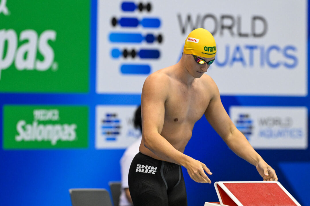 Cameron McEvoy Moves Up To #9 Performer All-Time With 21.25 50 Free