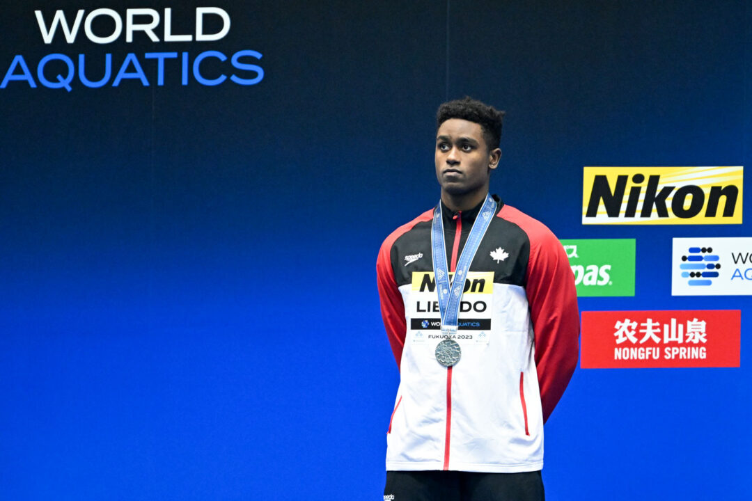 2023 Swammy Awards: Canadian Male Swimmer of the Year – Josh Liendo